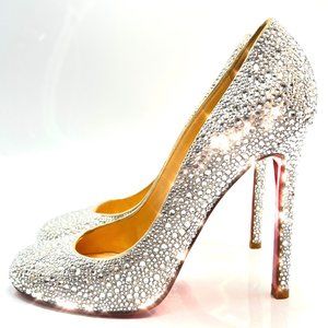 🌷❤️‍🔥SPRING SALE 🔥 FINAL PRICE🌷Christian Louboutin Lady Lynch Swarovski 38.5